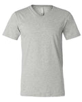BELLA + CANVAS - Unisex Heather CVC V-Neck Tee - 3005CVC